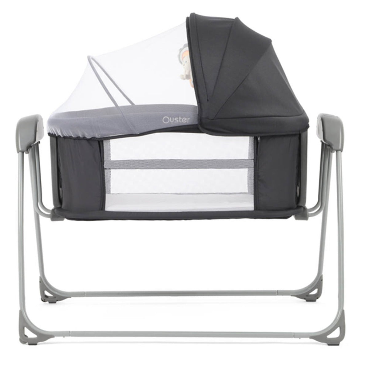 BabyStyle Oyster Home Swinging Crib - Carbonite