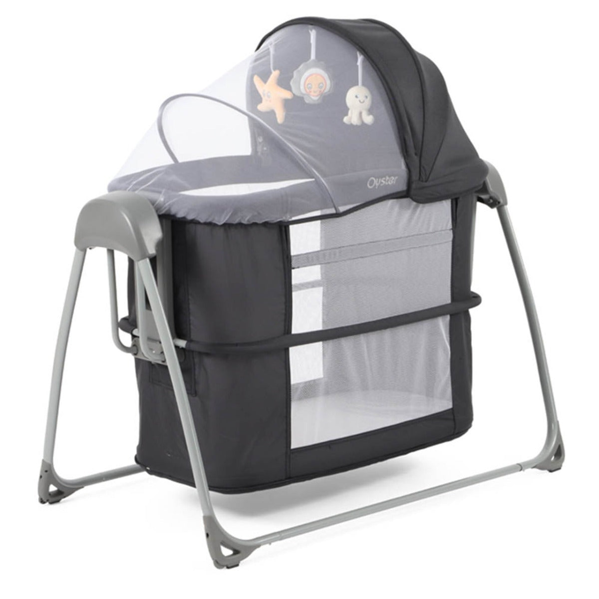BabyStyle Oyster Home Swinging Crib - Carbonite