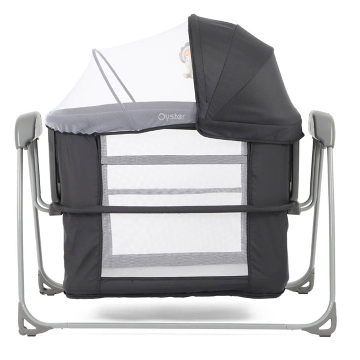 BabyStyle Oyster Home Swinging Crib - Carbonite