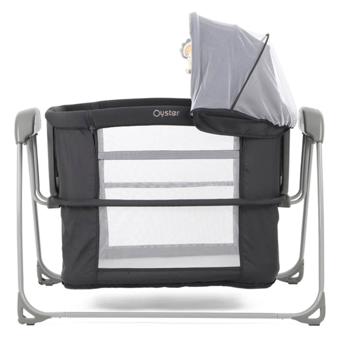 BabyStyle Oyster Home Swinging Crib - Carbonite