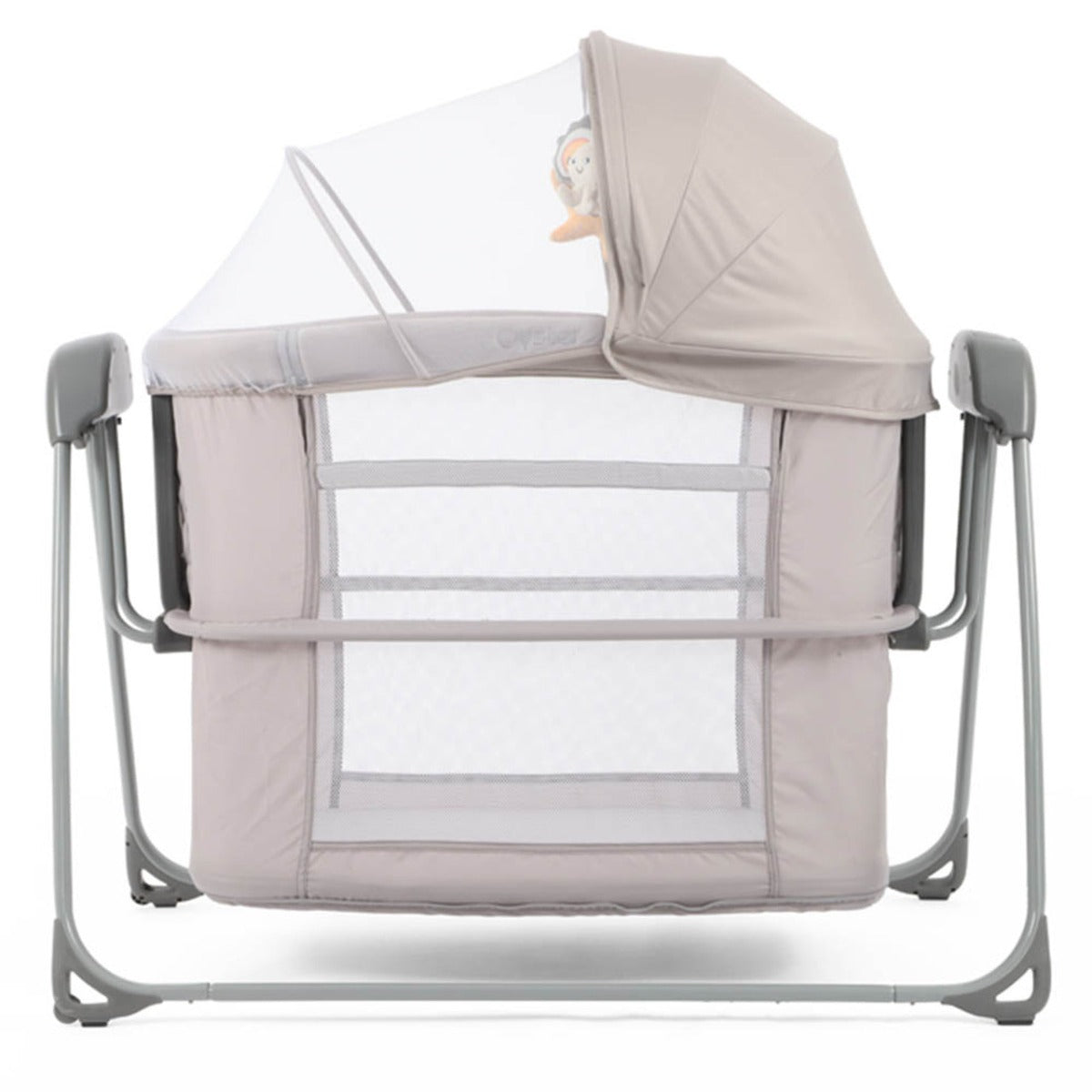 BabyStyle Oyster Home Swinging Crib - Stone