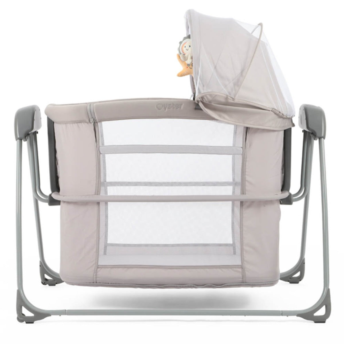 BabyStyle Oyster Home Swinging Crib - Stone
