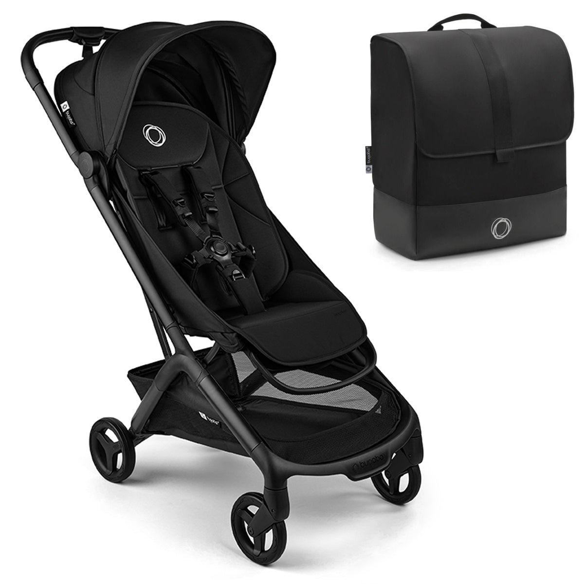 Bugaboo Butterfly 2 Pushchair & Travel Bag - Heritage Black
