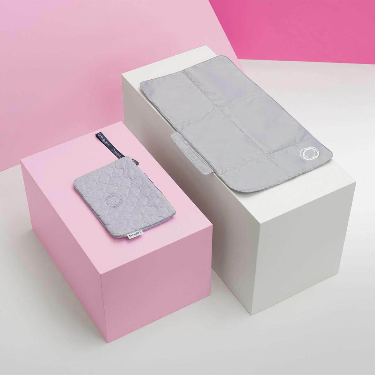 Bugaboo Changing Clutch Bag - Light Grey Melange