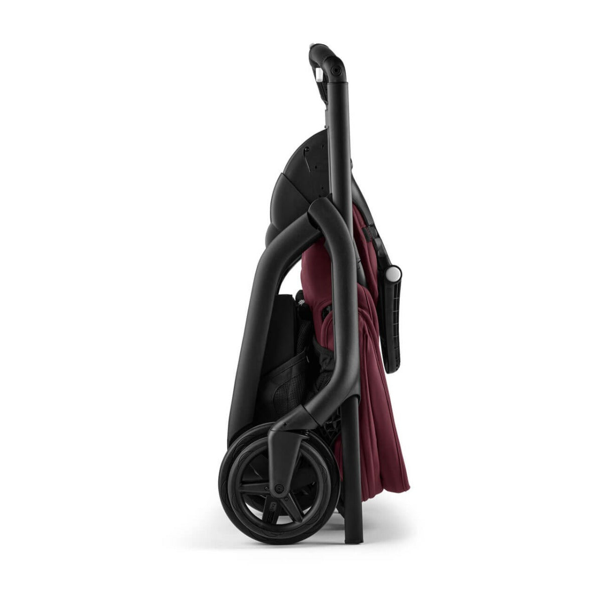 Bugaboo Dragonfly Ultimate Maxi-Cosi Cabriofix i-Size Travel System Bundle - Black/Dark Cherry