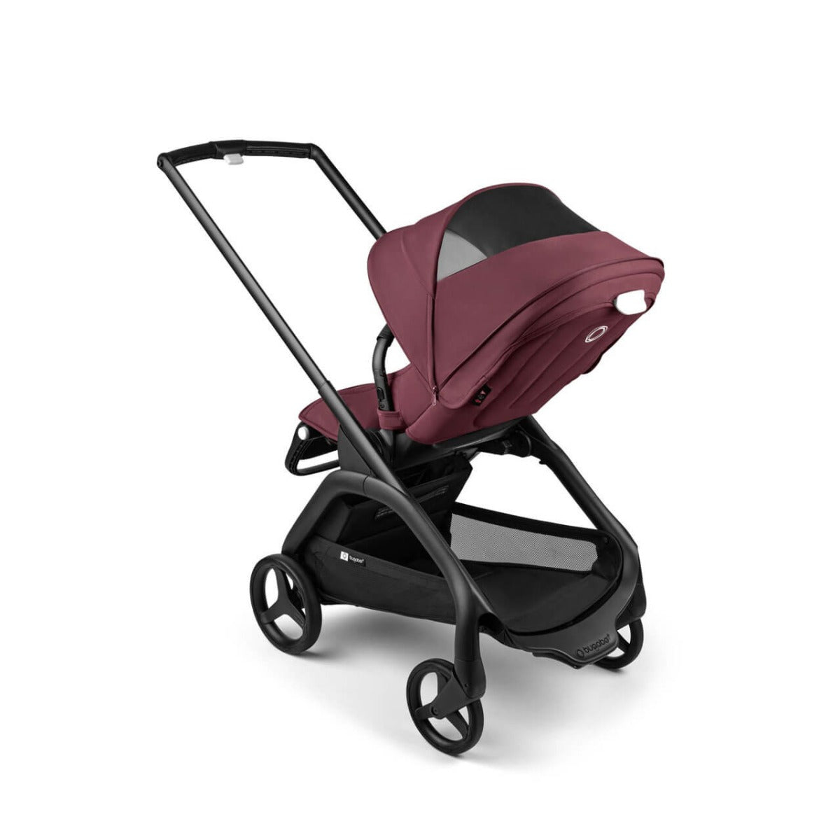 Bugaboo Dragonfly Stroller - Black/Dark Cherry