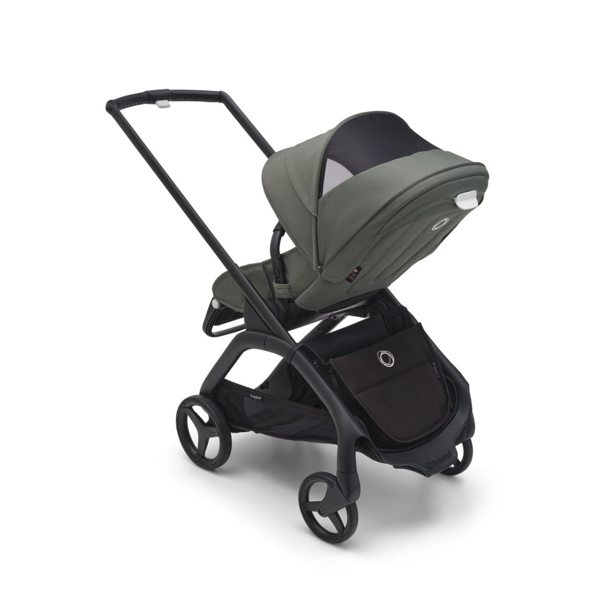 Bugaboo Dragonfly Ultimate Maxi-Cosi Cabriofix i-Size Travel System Bundle - Black/Forest Green