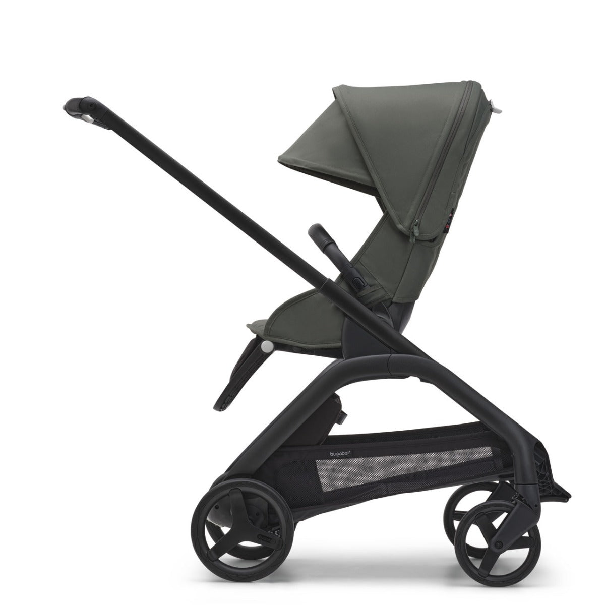 Bugaboo Dragonfly Ultimate Maxi-Cosi Pebble 360 Pro2 Travel System Bundle - Black/Forest Green