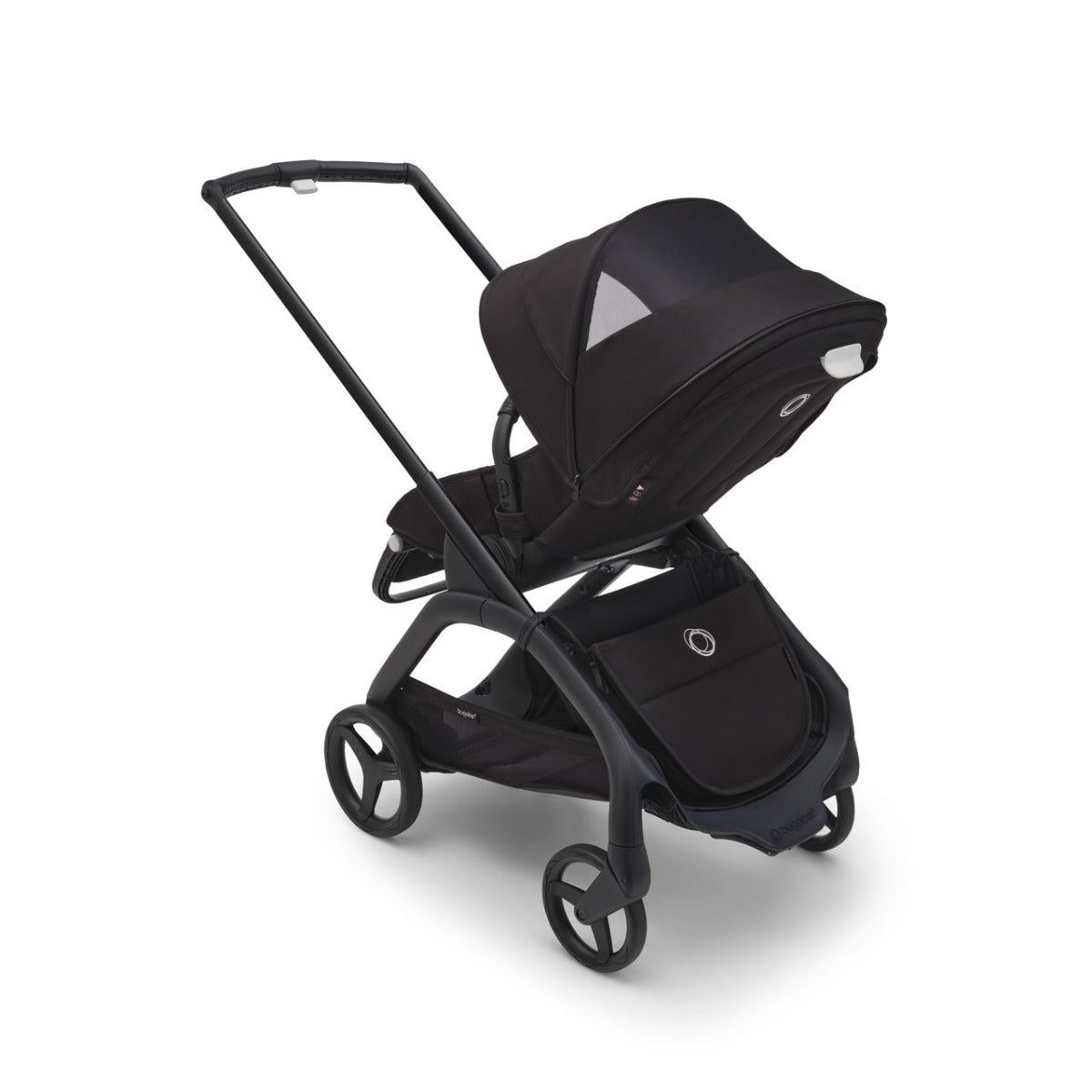 Bugaboo Dragonfly Ultimate Turtle Air 360 Travel System Bundle - Black/Midnight Black