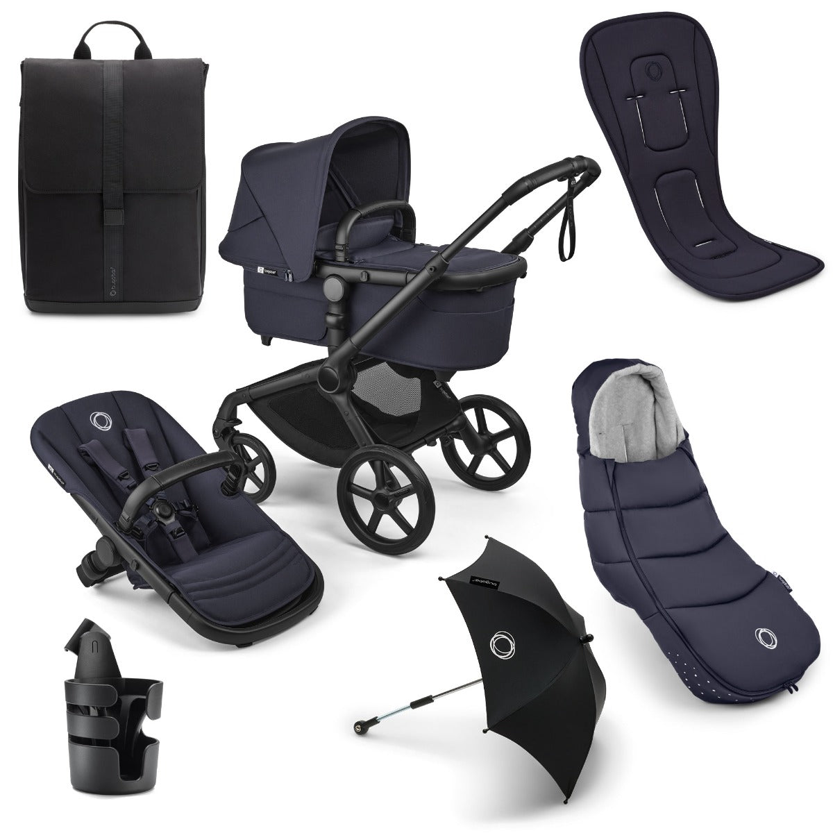 Bugaboo Fox 5 Renew Essential Pushchair Bundle