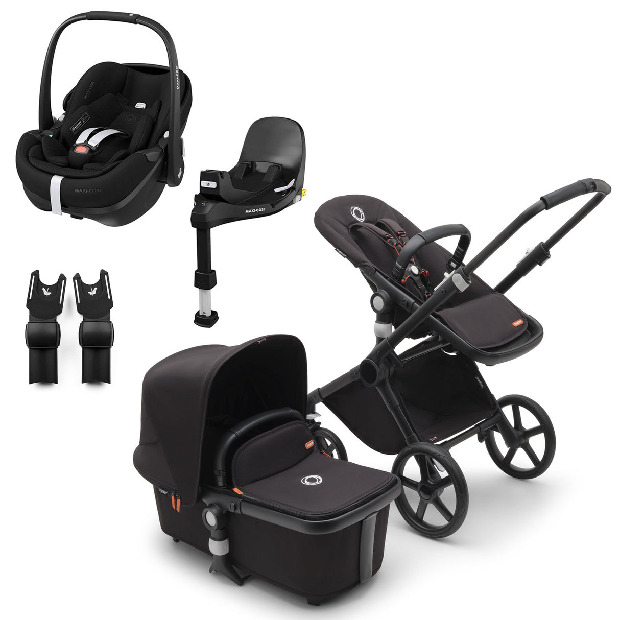Bugaboo Fox Cub with Maxi-Cosi Pebble 360 Pro2 & Familyfix 360 Pro Base