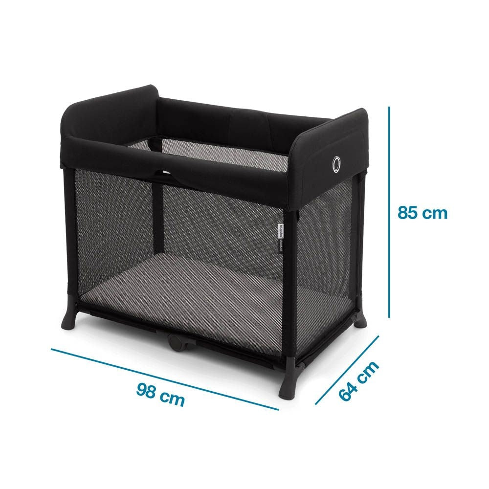 Bugaboo Stardust Travel Cot - Black