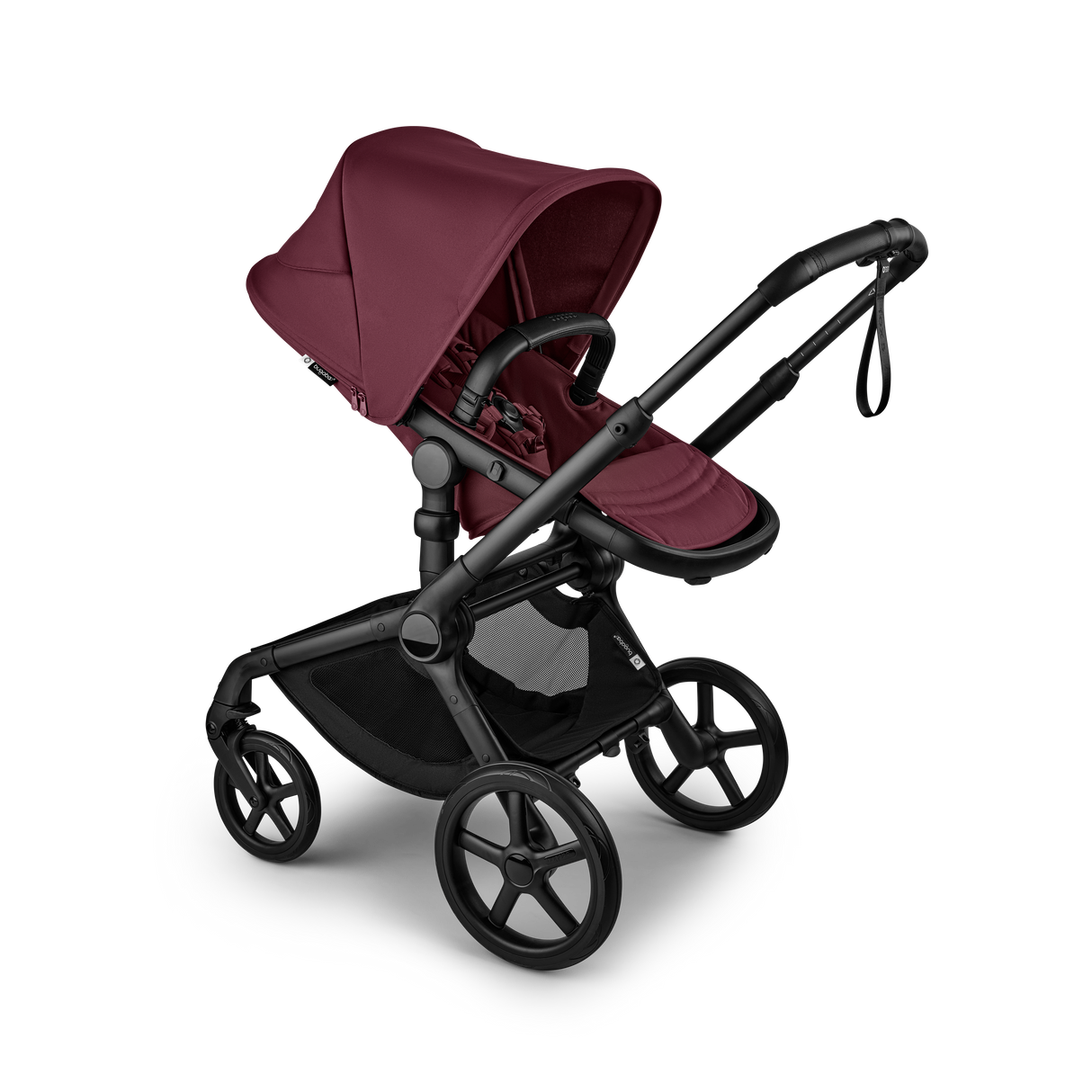 Bugaboo Fox 5 Renew Complete - Black/Dark Cherry