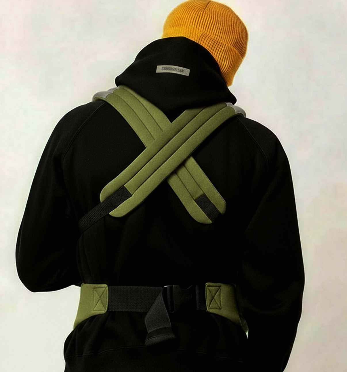 Velvet Baby Carrier - Cedar Green