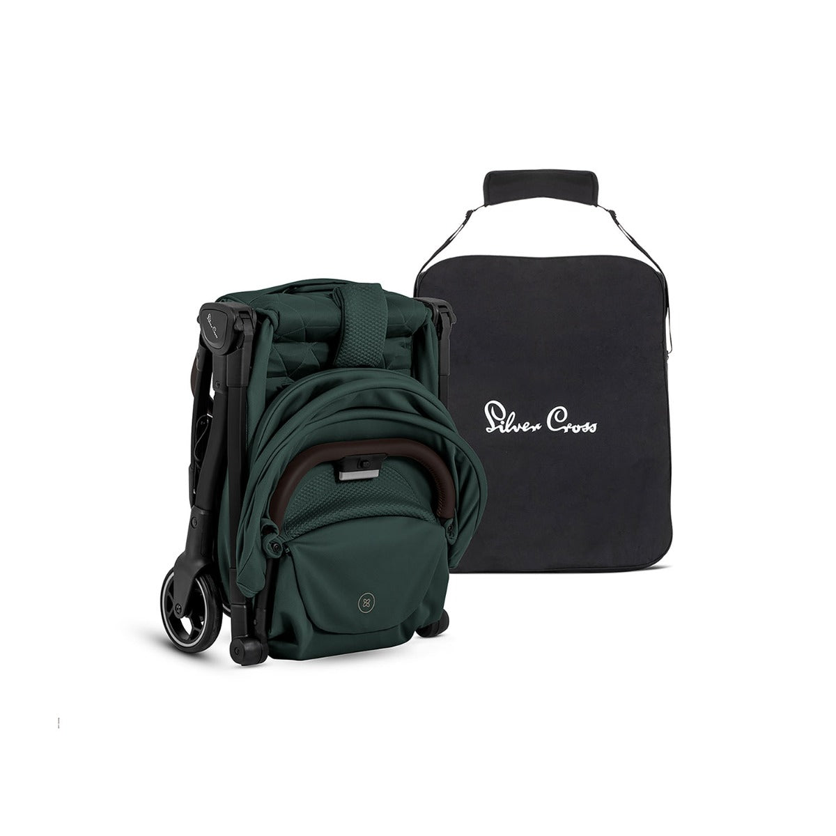 Silver Cross Clic 2 Compact Stroller - Conifer