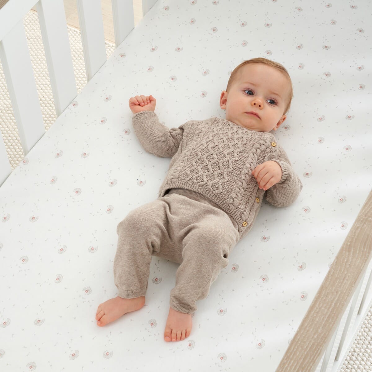 Tutti Bambini Cot Bed Fitted Sheets 2pk - Cocoon