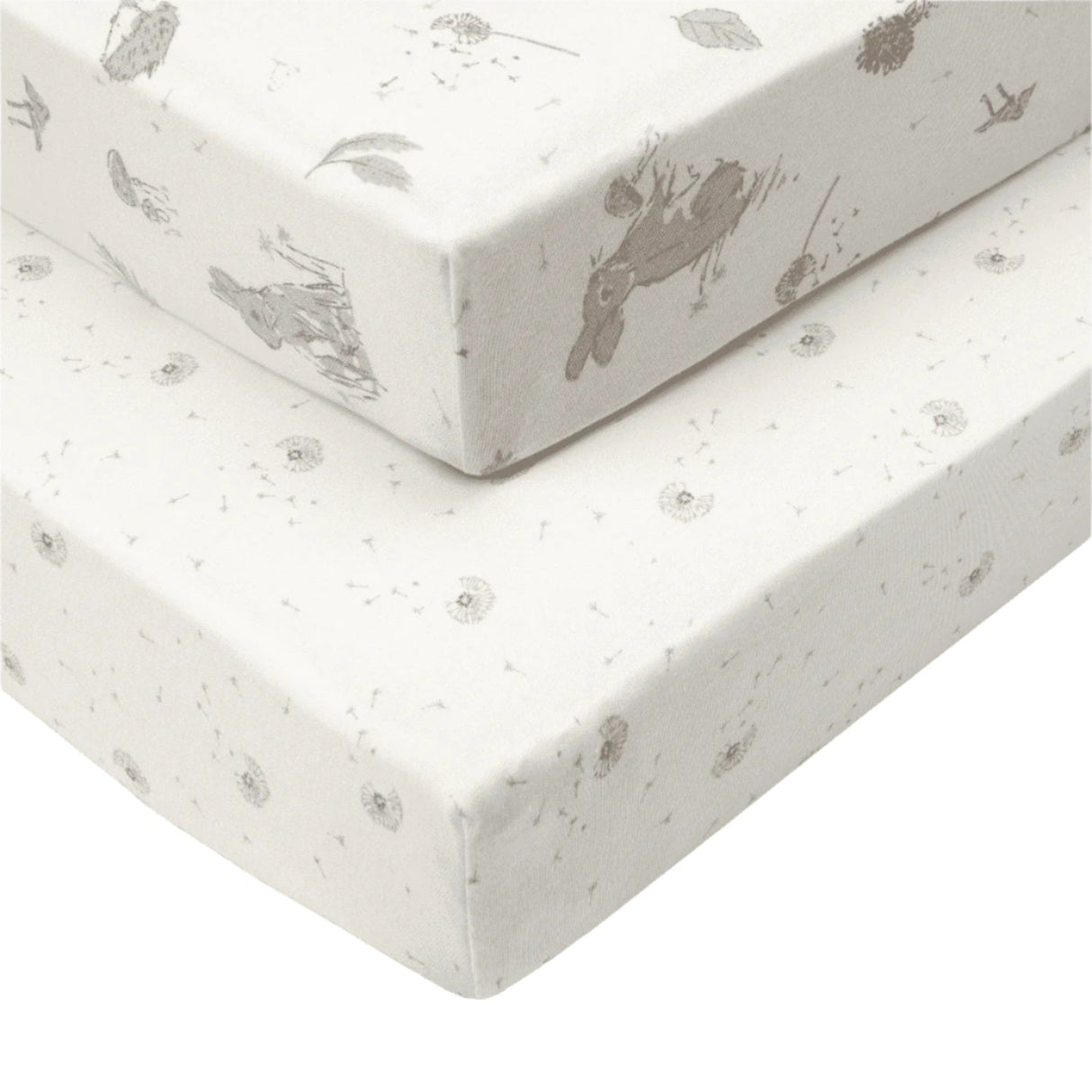 Tutti Bambini Cot Bed Fitted Sheets 2pk - Cocoon