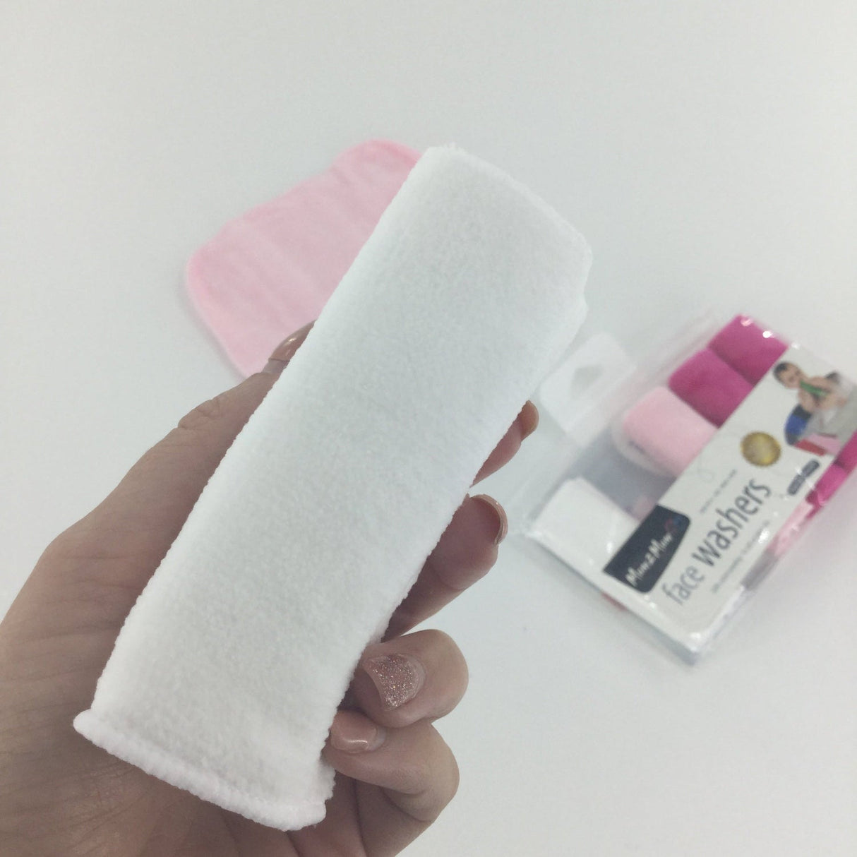 Mum 2 Mum Cotton Facewashers / Reusable Wipes - Pack of Six