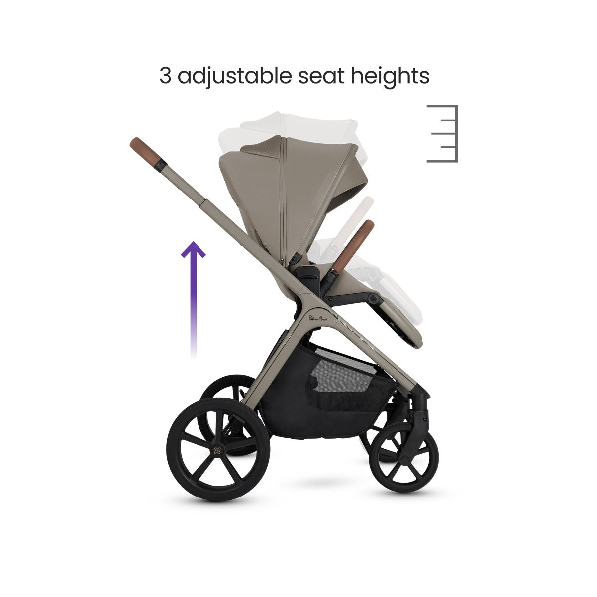 Silver Cross Cove Complete Stroller & Accessory Bundle - Champagne