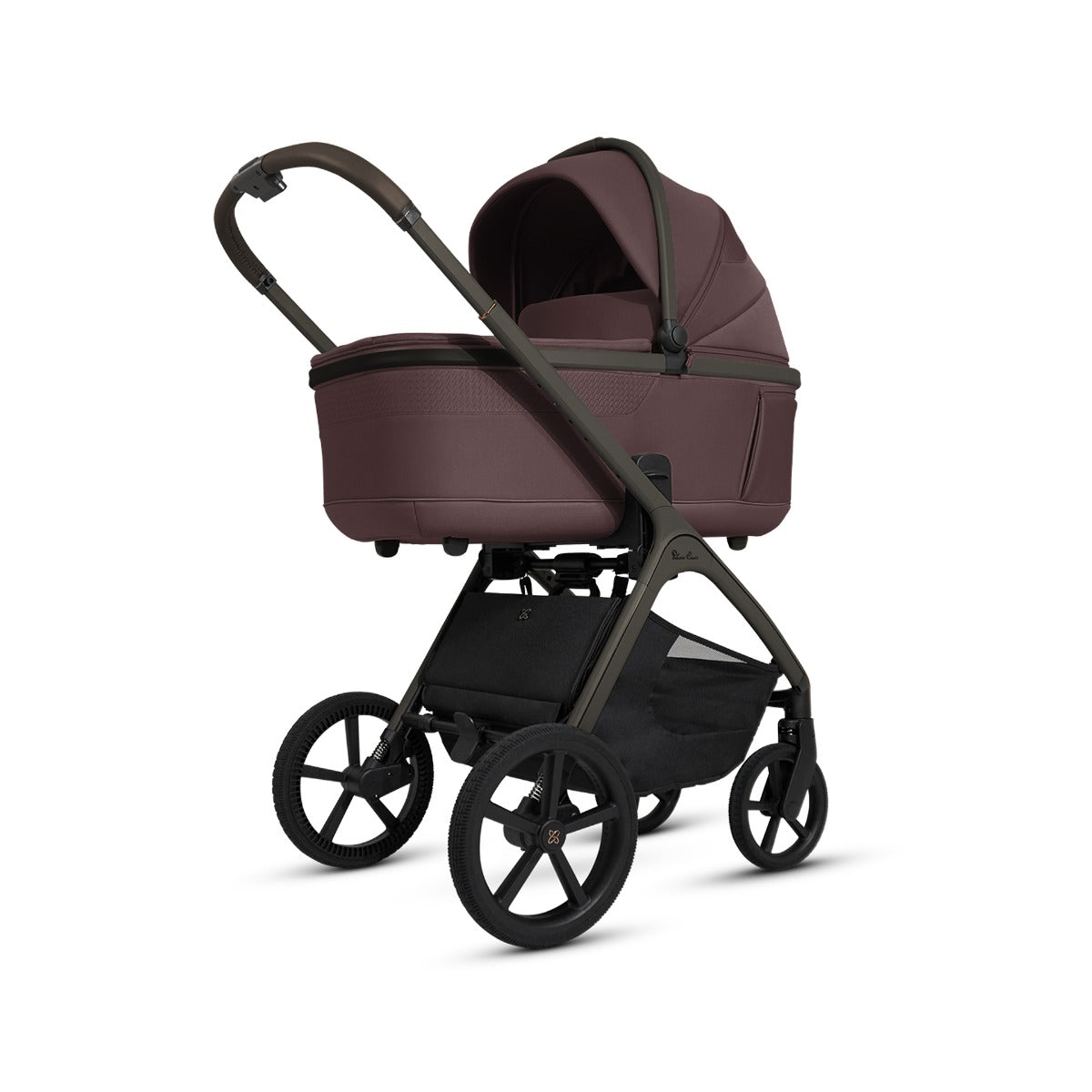 Silver Cross Cove Complete Stroller & Accessory Bundle - Damson