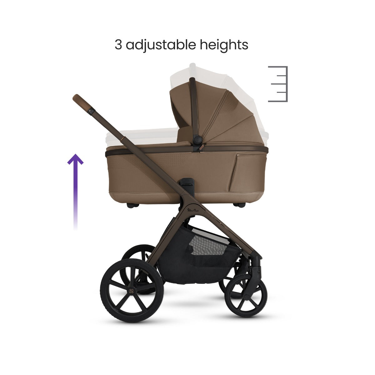 Silver Cross Cove Complete Stroller & Accessory Bundle - Maple