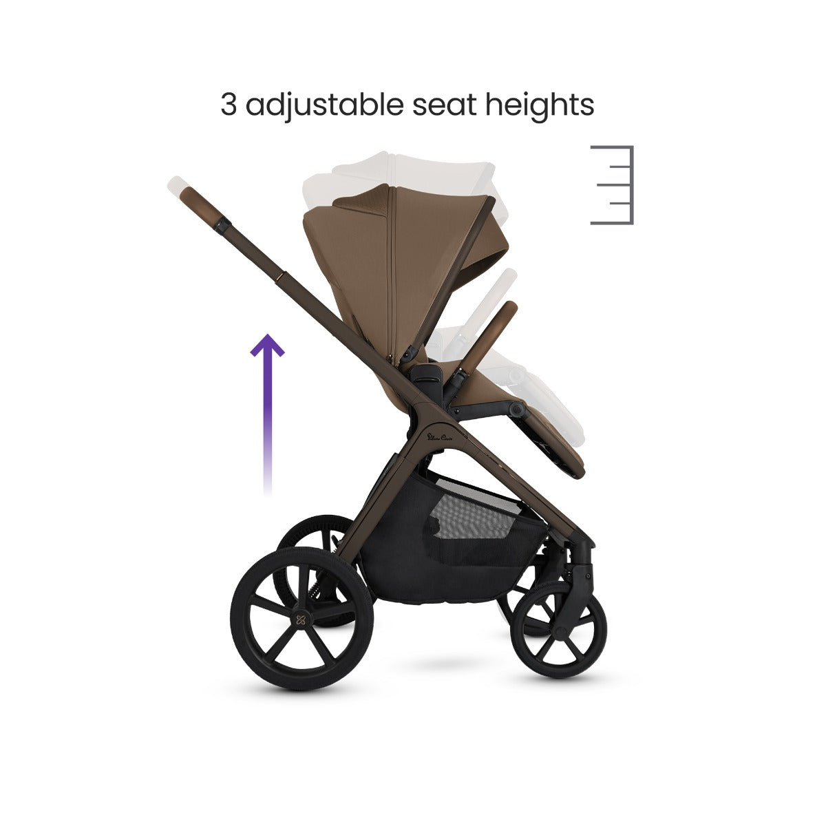 Silver Cross Cove Complete Stroller & Accessory Bundle - Maple