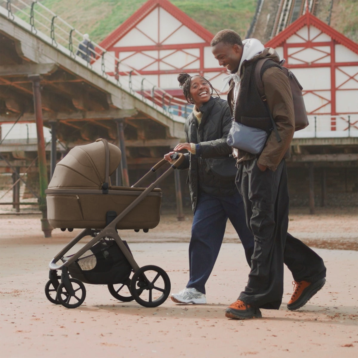 Silver Cross Cove Complete Stroller & Accessory Bundle - Maple