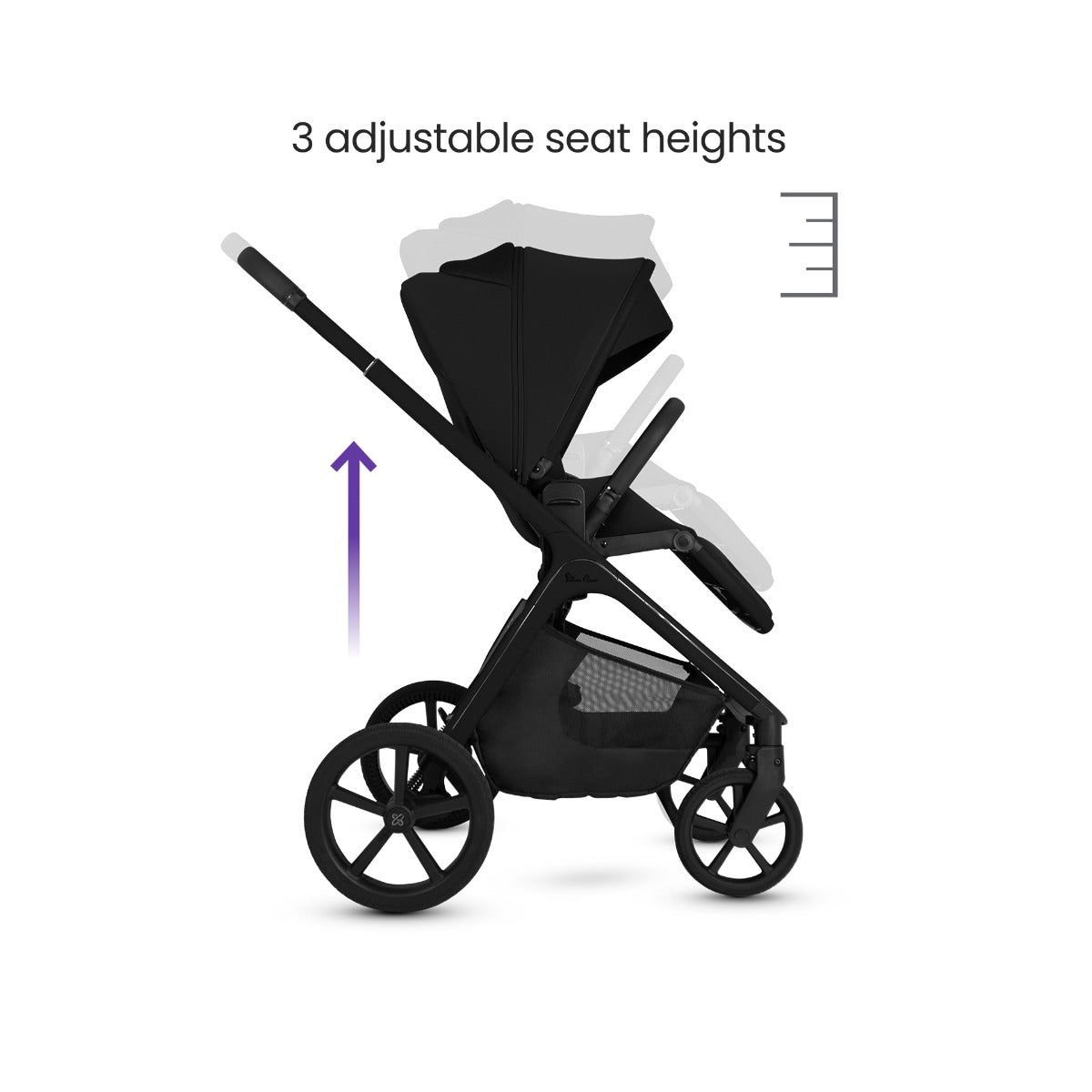 Silver Cross Cove Complete Stroller & Accessory Bundle - Onyx