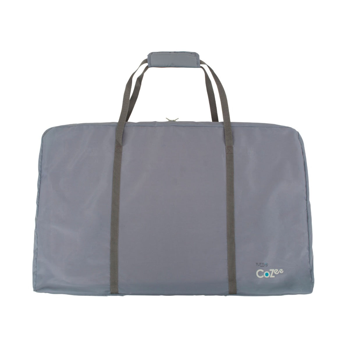 Tutti Bambini CoZee Air Bedside Crib - Oak and Silver