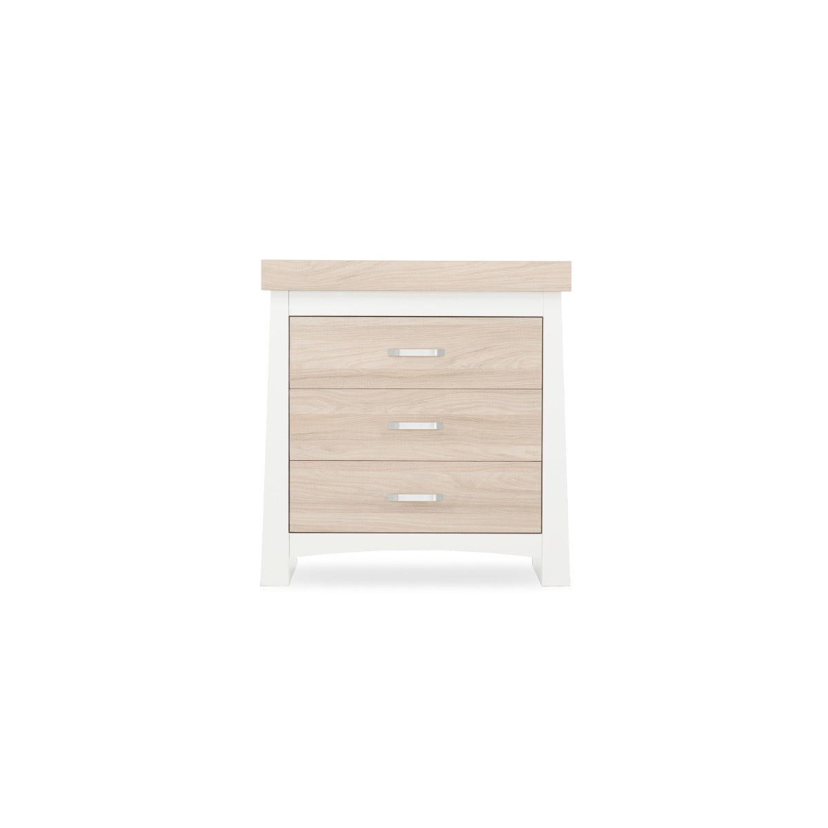CuddleCo Ada 2 Piece Nursery Furniture Set – White and Ash
