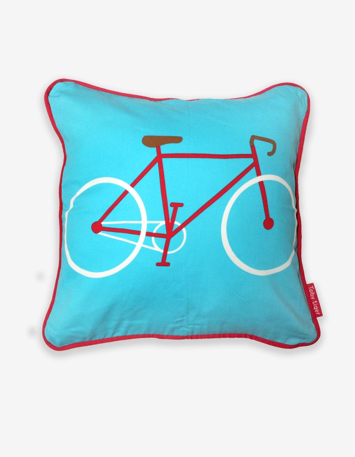 Toby Tiger Blue Bike Cushion Cover