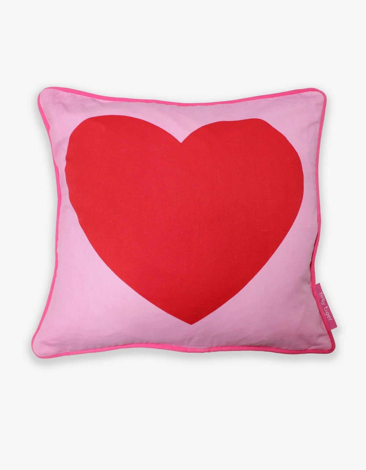 Toby Tiger Heart Cushion Cover