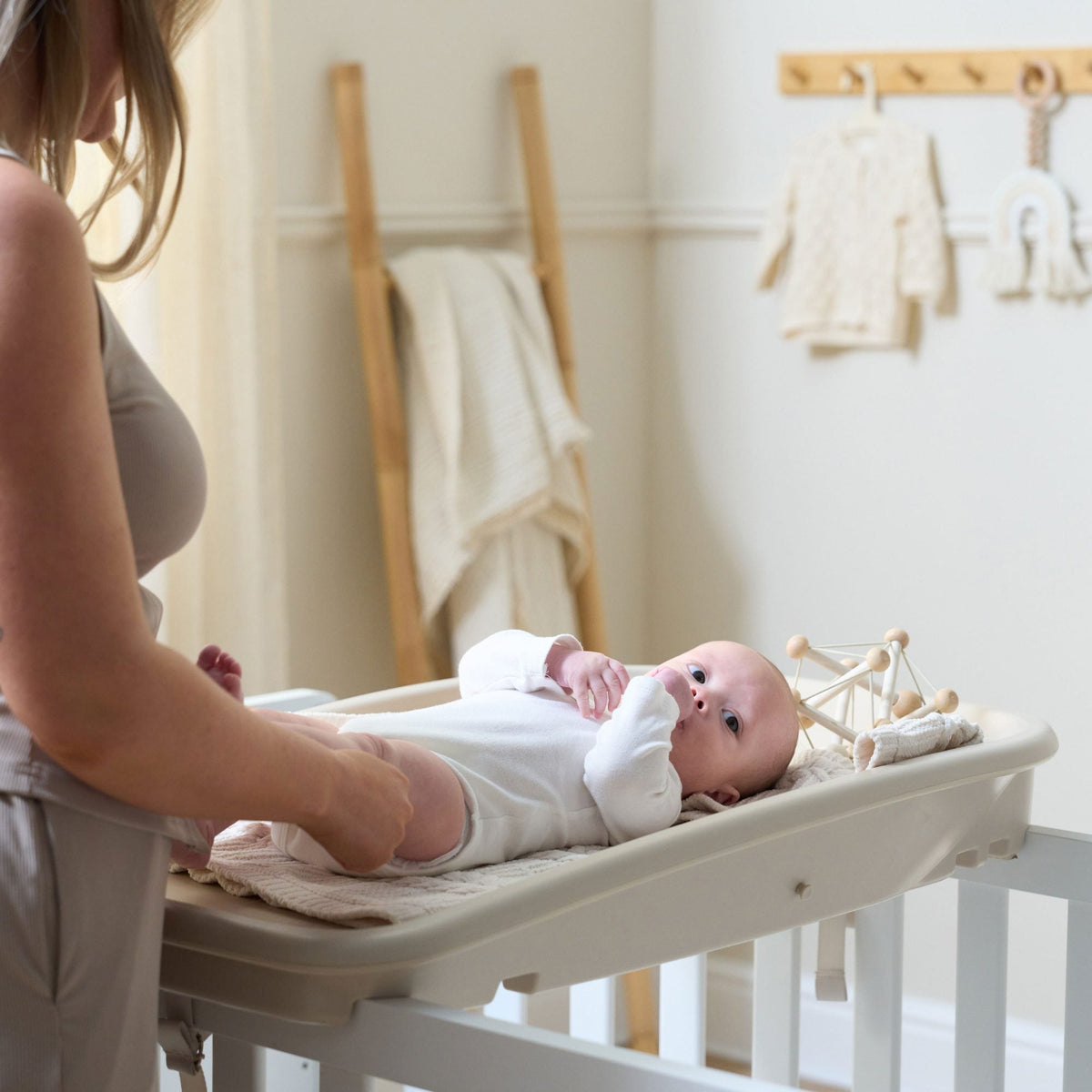 Tutti Bambini Cushi Baby Changing Mat - Cashmere
