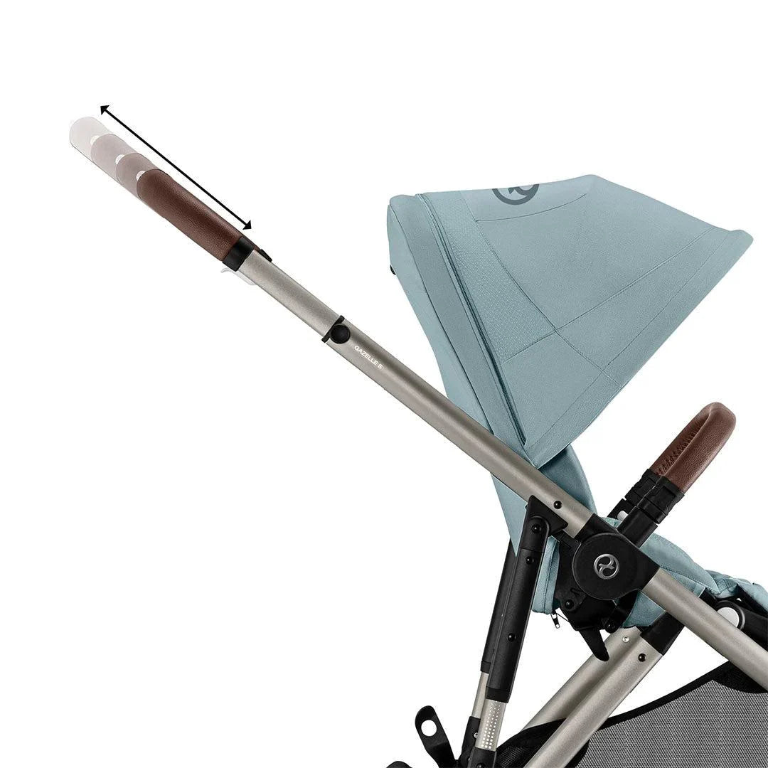 Cybex Gazelle S Double Pushchair- Stormy Blue