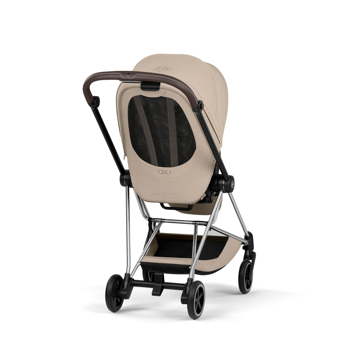 Cybex Mios Style Pushchair - Cozy Beige with Chrome Brown Frame