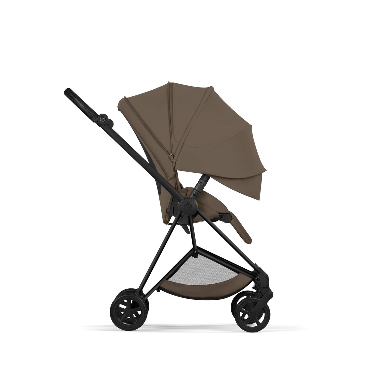 Cybex MIOS Comfort Set (Pushchair & Carrycot) - Coconut Brown with Matt Black Frame