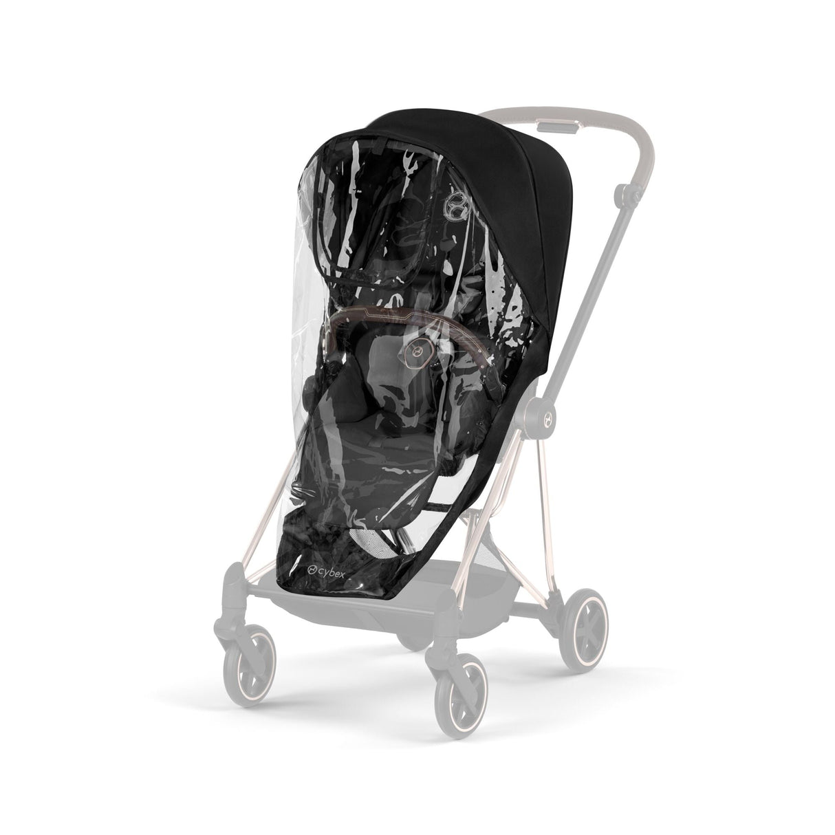 Cybex MIOS Comfort Set (Pushchair & Carrycot) - Coconut Brown with Matt Black Frame