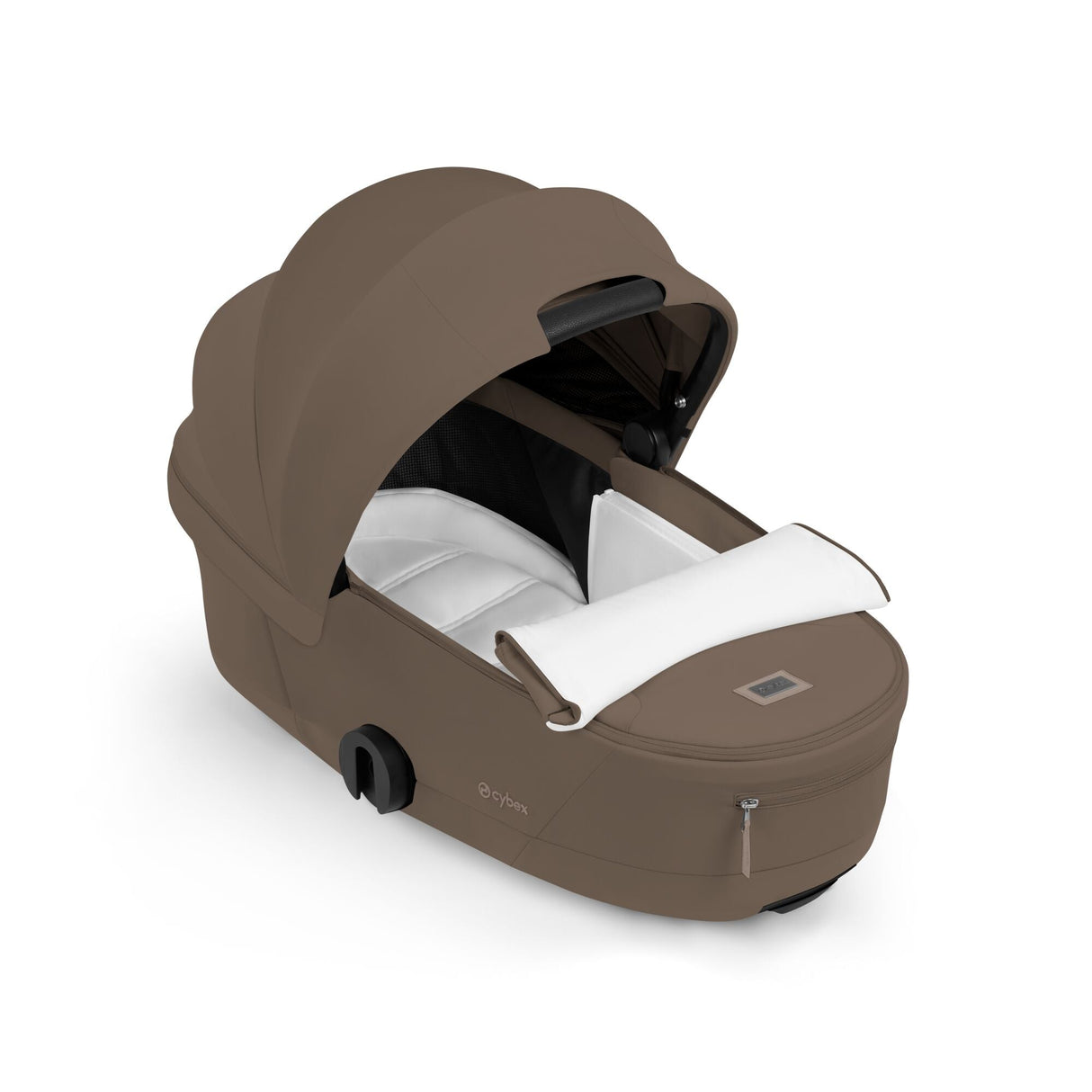 Cybex MIOS Comfort Set (Pushchair & Carrycot) - Coconut Brown with Matt Black Frame