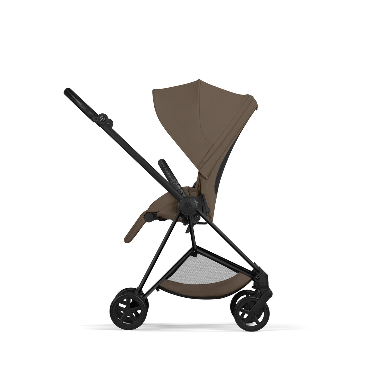 Cybex MIOS Comfort Set (Pushchair & Carrycot) - Coconut Brown with Matt Black Frame