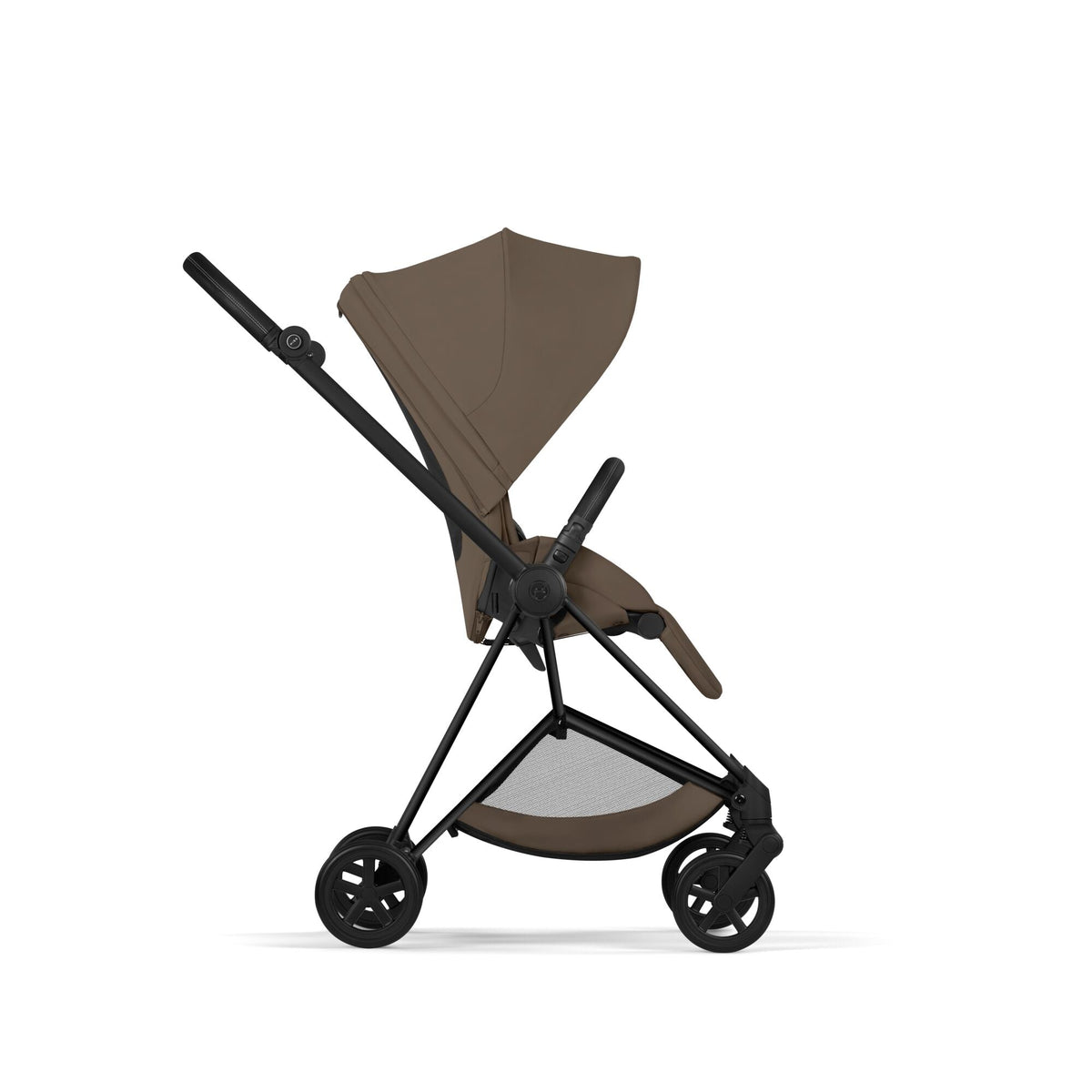 Cybex MIOS Comfort Set (Pushchair & Carrycot) - Coconut Brown with Matt Black Frame