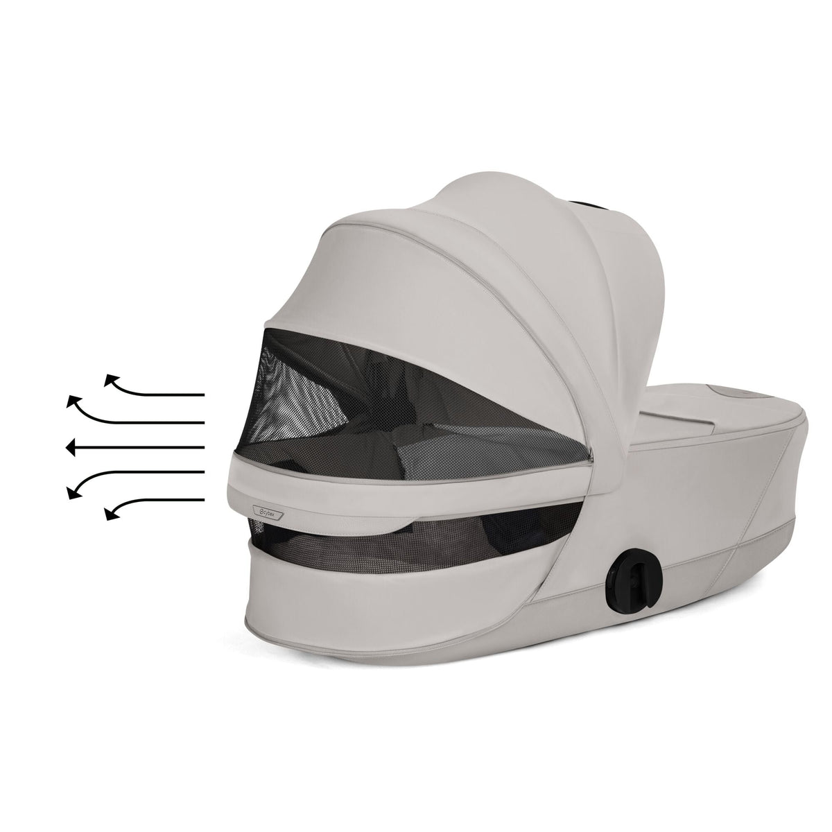 Cybex MIOS/COYA Style Foldable Carrycot - City Grey