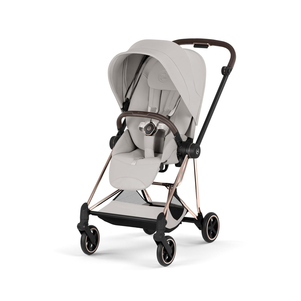 Cybex Mios Style Pushchair - City Grey with Rose Gold Frame