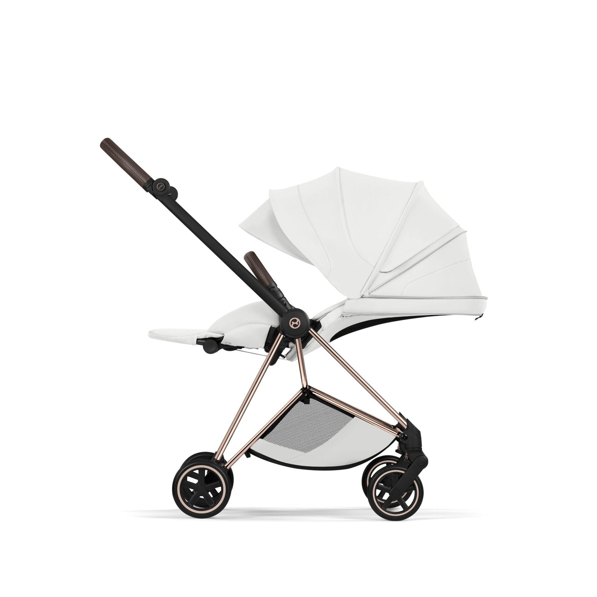 Cybex Mios Style Pushchair - Off White with Rose Gold Frame