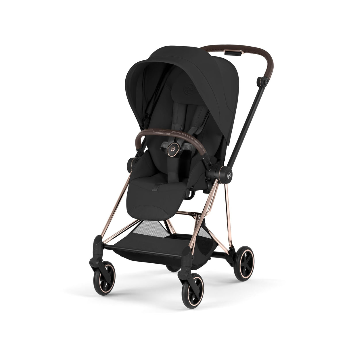 Cybex Mios Style Pushchair - Sepia Black with Rose Gold Frame
