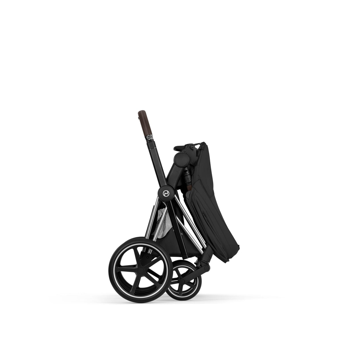 Cybex Priam Style Pushchair - Sepia Black with Chrome Brown Frame