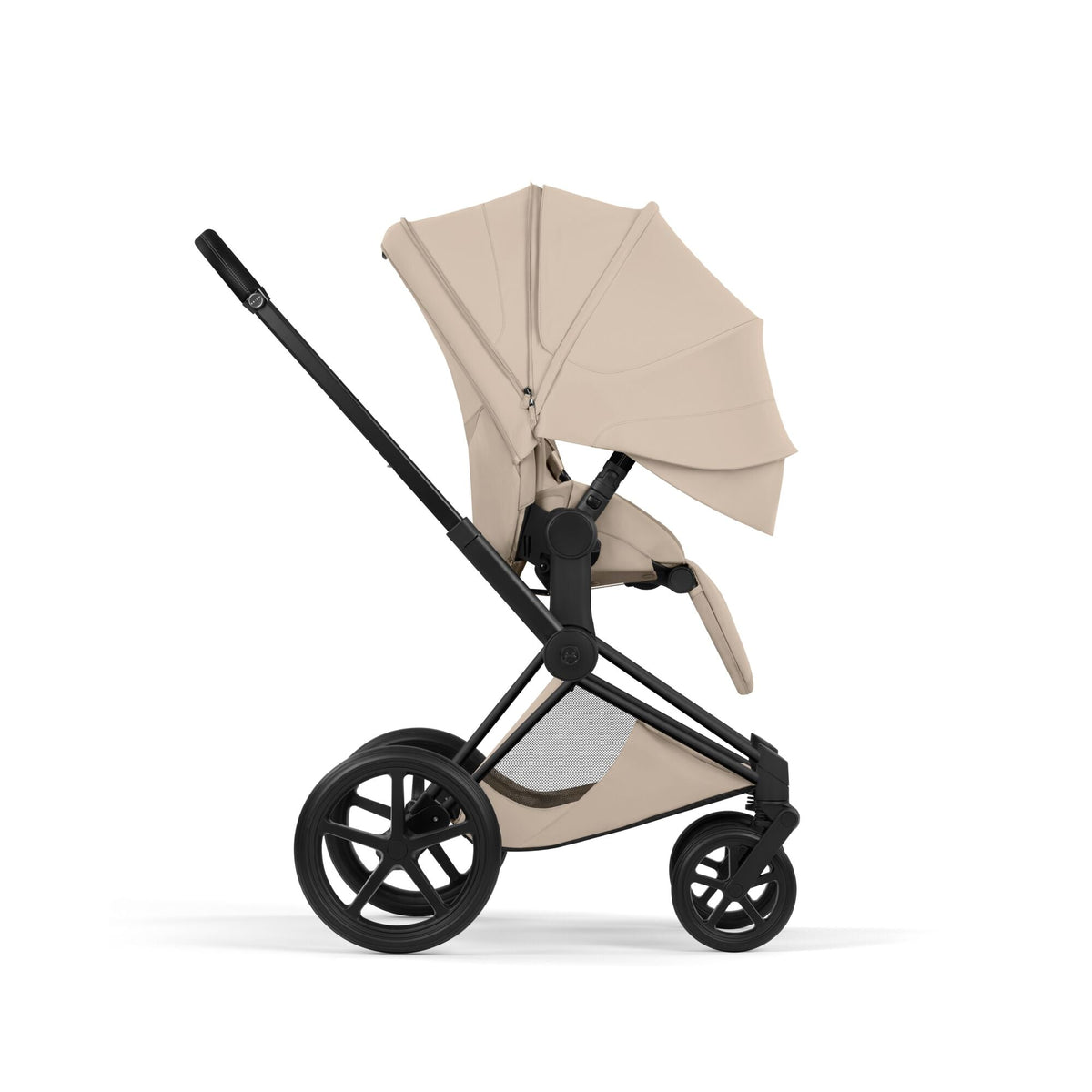 Cybex Priam Style Pushchair - Cozy Beige with Matt Black Frame
