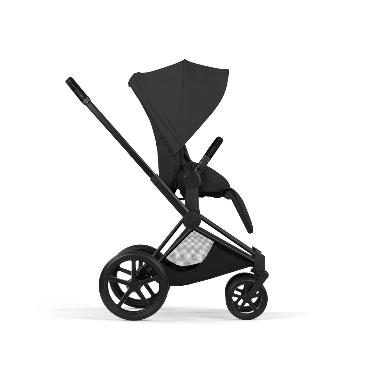 Cybex Priam Style Pushchair - Sepia Black with Matt Black Frame