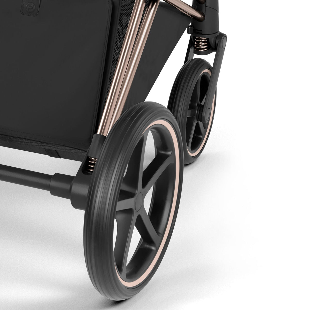 Cybex Priam Style Pushchair - Cozy Beige with Rose Gold Frame