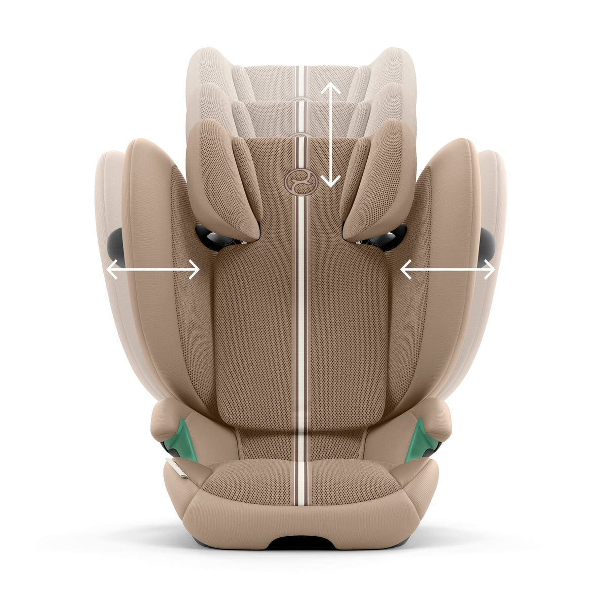 Cybex Solution G2 i-Size Plus Foldable Child Car Seat - Almond Beige