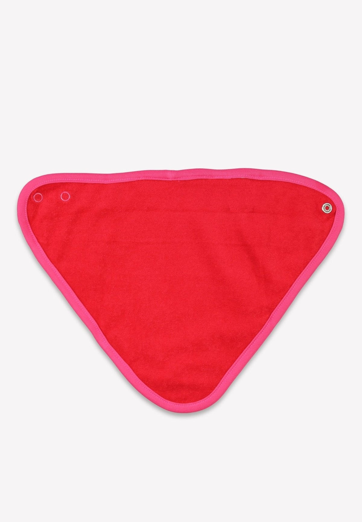 Toby Tiger Organic Pink Flower Print Dribble Bib